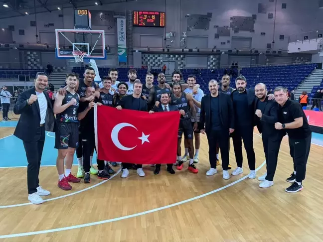 Aliağa Petkimspor, Basketbol Şampiyonlar Ligi'ne Galibiyetle Başladı