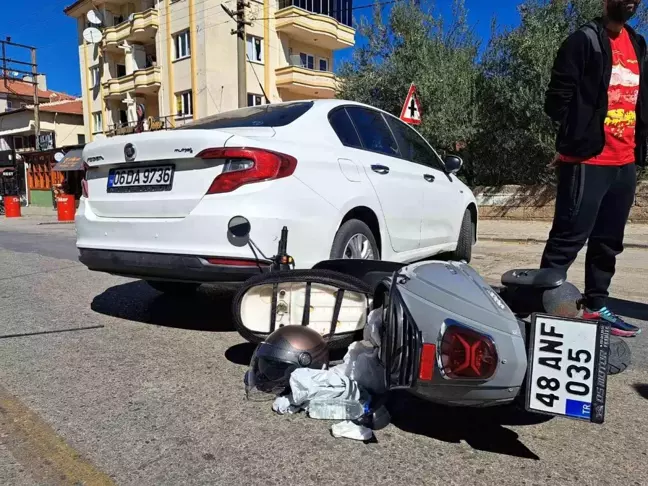 Muğla'da Motosiklet Kazası: Sürücü Hastaneye Kaldırıldı