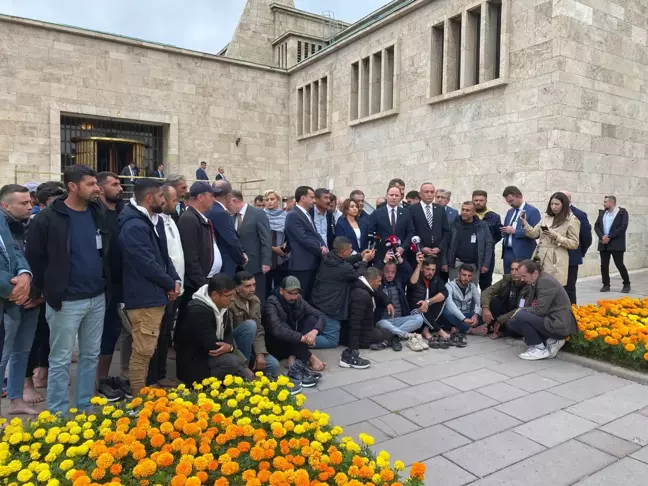 Soma'lı Madenciler Ankara'da Hak Aradı