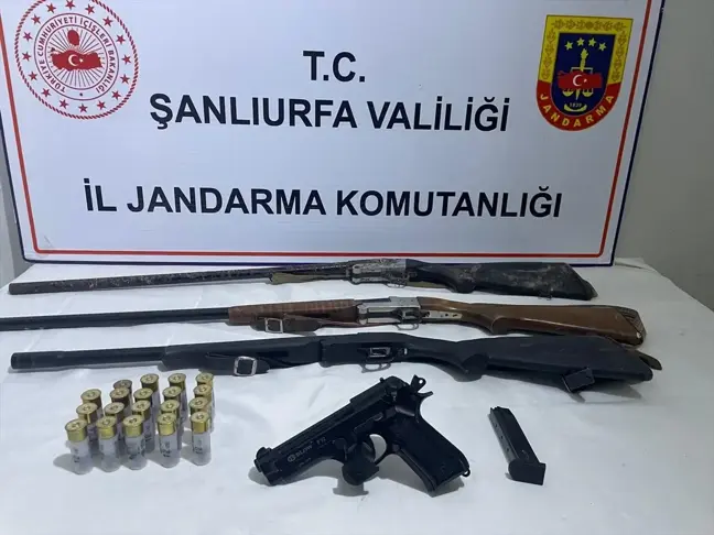 Siverek'te Silah Kaçakçılarına Operasyon: 5 Gözaltı