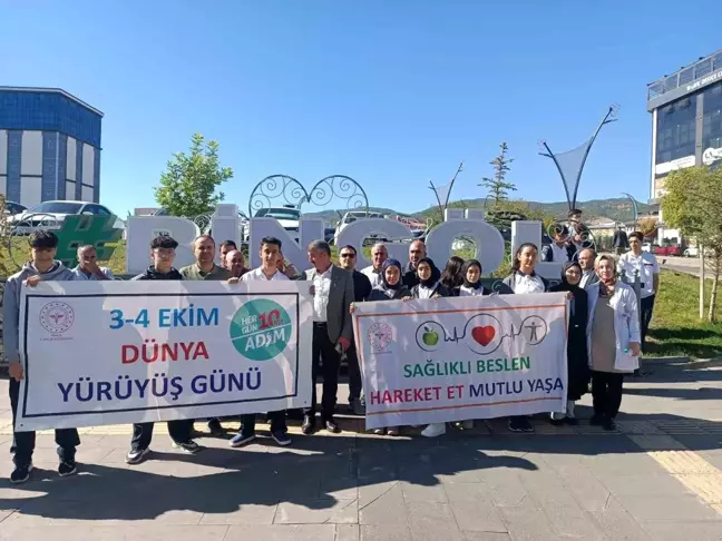 Bingöl'de Dünya Yürüyüş Günü Etkinliği Düzenlendi