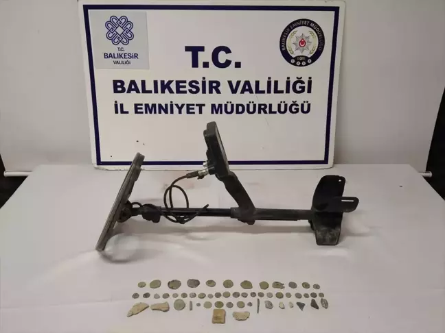 Balıkesir'de Tarihi Eser Operasyonu: 1 Gözaltı