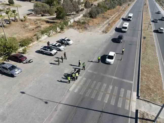 Çine'de Motosiklet Denetimi: 38 Ceza Kesildi