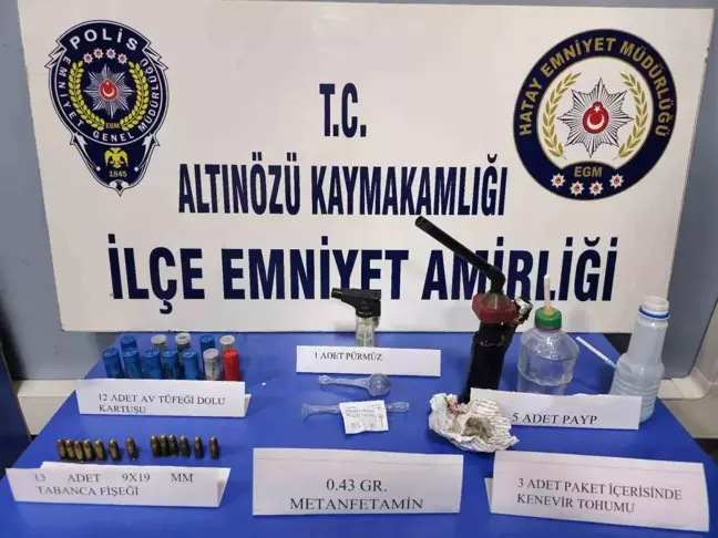 Hatay'da Uyuşturucu Ticaretine Baskın: Çok Sayıda Malzeme Ele Geçirildi