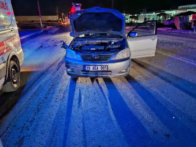 Çorum'da Trafik Kazası: 4 Yaralı