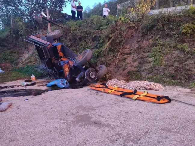 Tarım Aracının Devrilmesi Sonucu Bir Çocuk Hayatını Kaybetti