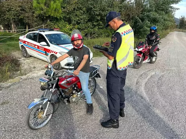 Zonguldak'ta Motosiklet Kazalarını Önlemek İçin Denetimler Sürüyor