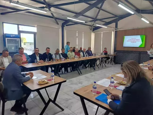 Erdek'te Zeytin Hırsızlıklarına Karşı Ortak Mücadele Toplantısı