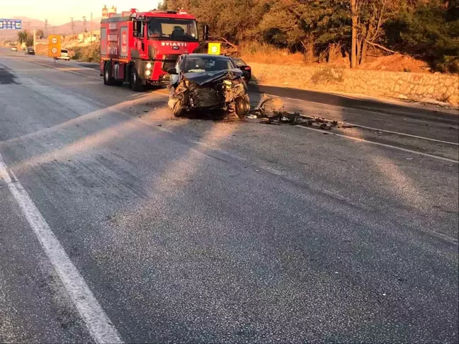 Adıyaman'da Otomobil Çarpışması: 1 Yaralı