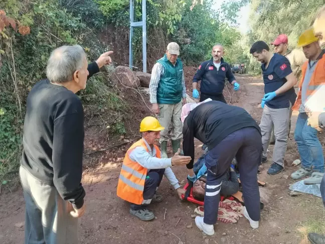 Elektrik Direği Montajında İşçi Düşerek Ağır Yaralandı