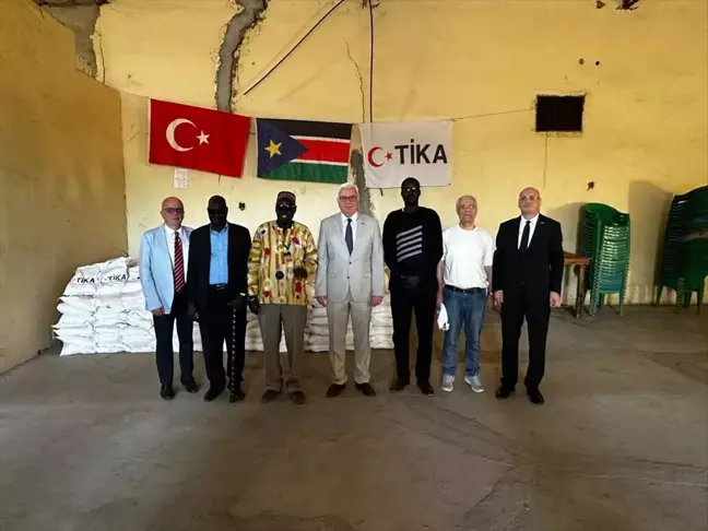 Türkiye'den Güney Sudan'a Gıda Yardımı