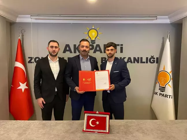 AK Parti Zonguldak İl Gençlik Kolları Başkanlığı'na Feyyaz Öz Atandı