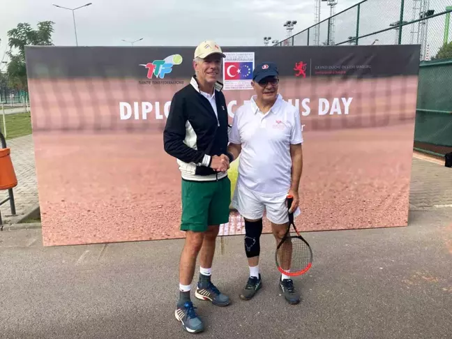 Ankara'da Diplomatik Tenis Günü Turnuvası Düzenlendi