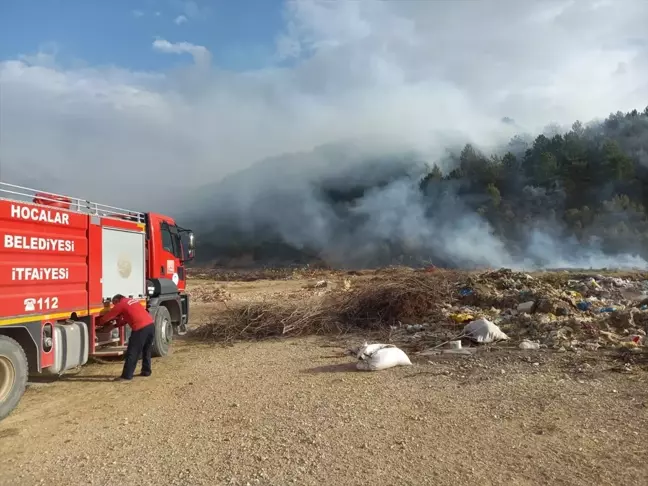 Afyonkarahisar'da Orman Yangını Söndürüldü