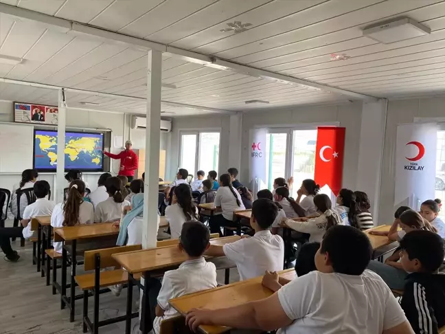 Kahramanmaraş'ta Öğrencilere Afet Bilinci Semineri