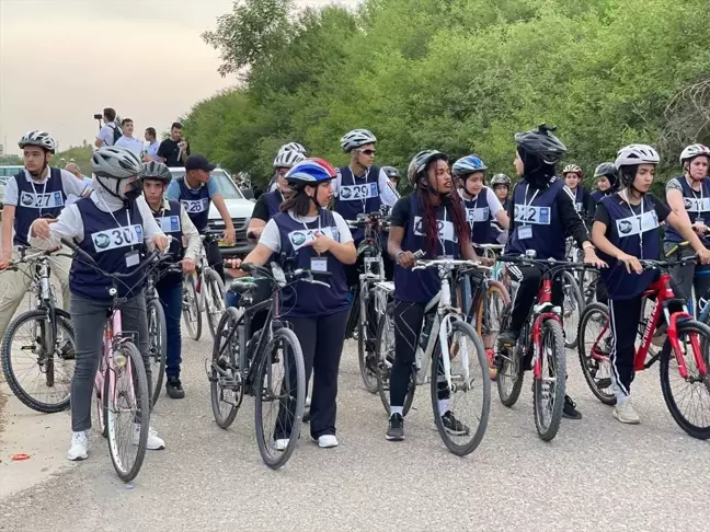 Kerküklü Kadınlar Barış İçin Pedal Çevirdi