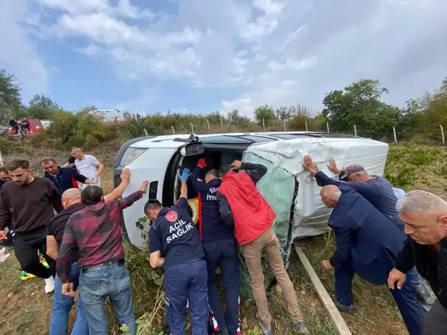 Tokat'ta Trafik Kazası: 3 Yaralı