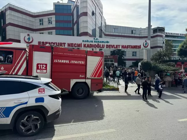 Esenyurt Devlet Hastanesi'nde Yangın