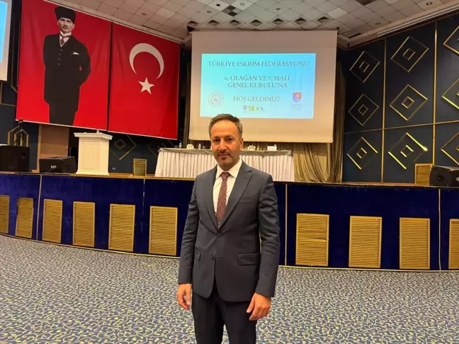 Abdurrahman Karataş, Türkiye Eskrim Federasyonu Başkanlığı'na Seçildi