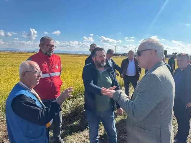 Çanakkale Biga'da Dolu Yağışı Sonrası Tarım Arazilerinde Büyük Zarar