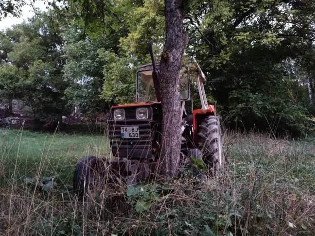 Bolu'da Traktör Kazası: 1 Ölü, 1 Yaralı