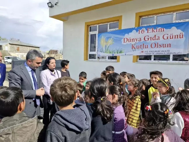 Erzurum'da Dünya Gıda Günü Etkinliği Düzenlendi