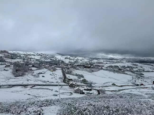 Çambaşı Yaylası Karla Kapatlandı, Kış Turizmi İçin Hazır