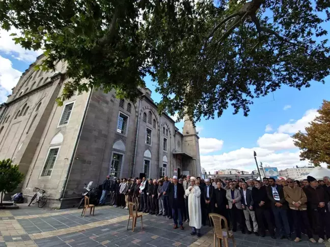 Kayseri'de Yahya Sinvar için gıyabi cenaze namazı