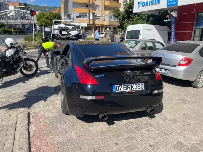 Alanya'da Drift Yapan Sürücüye 41 Bin Lira Ceza