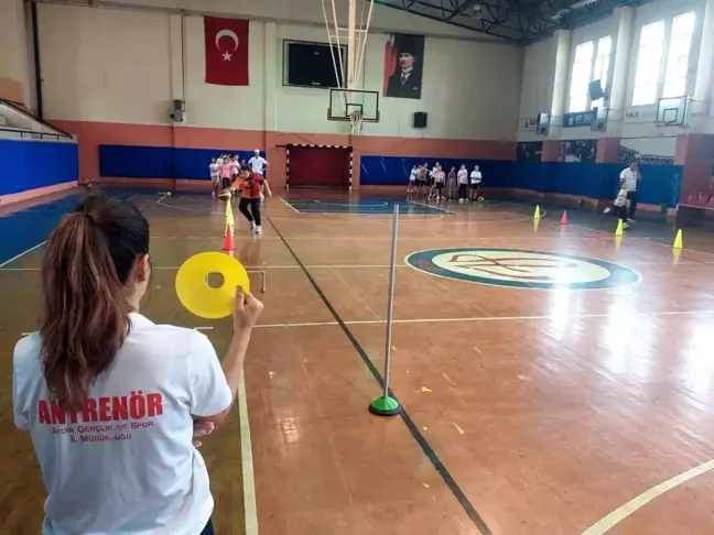 Aydın'da Geleceğin Sporcuları Belirlendi: 248 Çocuk Antrenmanlara Başladı