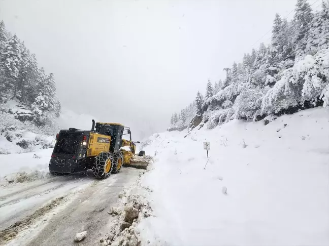 Karla Mücadele Çalışmaları Doğu Karadeniz'de Devam Ediyor