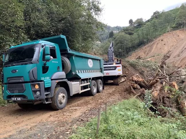 Rize'de Sağanak Sonrası Heyelan: Hasar Tespit Çalışmaları Başlatıldı