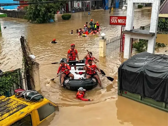 Filipinler'de Trami Tropik Fırtınası: 22 Ölü, 9 Kayıp