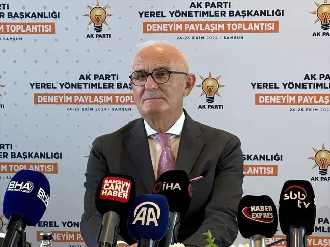 AK Parti Genel Başkan Yardımcısı Yılmaz, Samsun'da konuştu Açıklaması