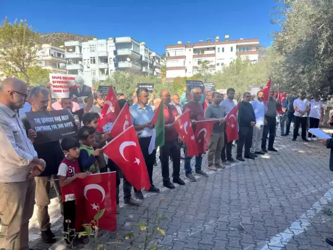 Alanya'da şehitler için gıyabi cenaze namazı kılındı