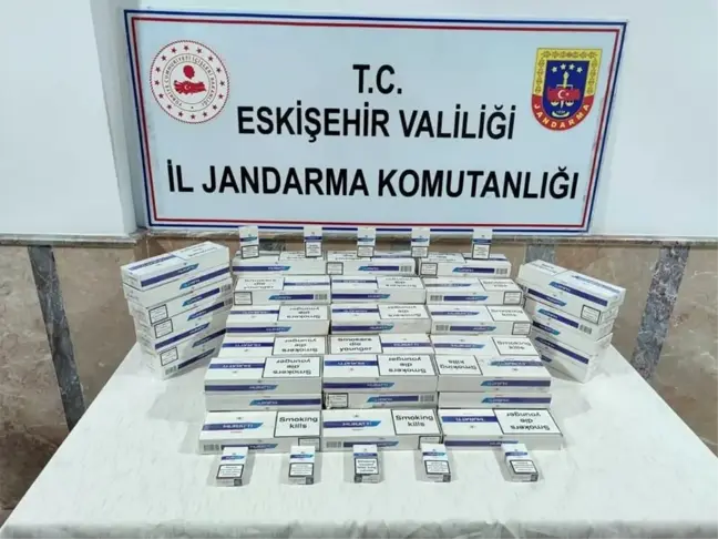 Eskişehir'de 800 Paket Kaçak Sigara Ele Geçirildi