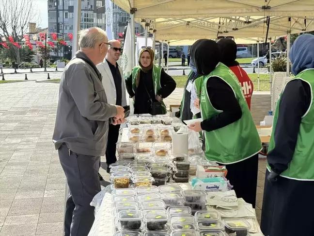 Tekirdağ'da Filistinlilere destek için 