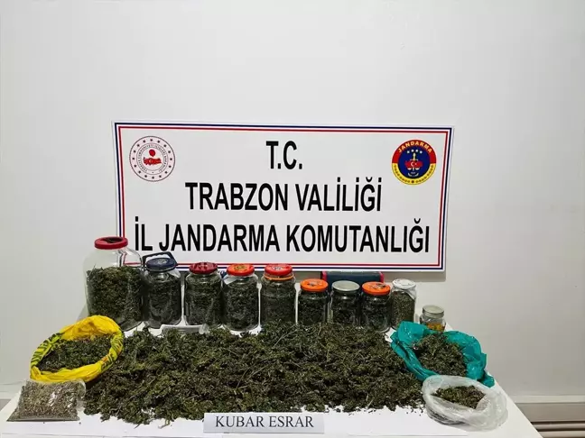 Trabzon Arsin'de Uyuşturucu Operasyonu: 7 Kilo Esrar Ele Geçirildi