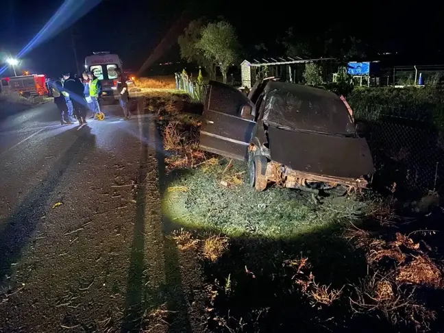 Uşak'ta Trafik Kazası: 1 Ölü, 1 Yaralı