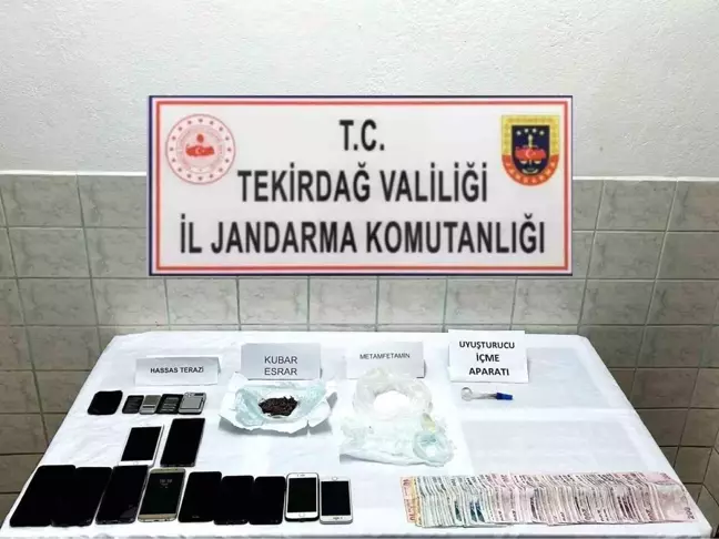 Tekirdağ'da Uyuşturucu ve Kaçak Alkol Operasyonu: Üç Gözaltı