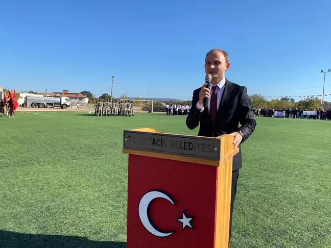 Çanakkale'nin ilçelerinde cumhuriyetin 101. yılı kutlanıyor