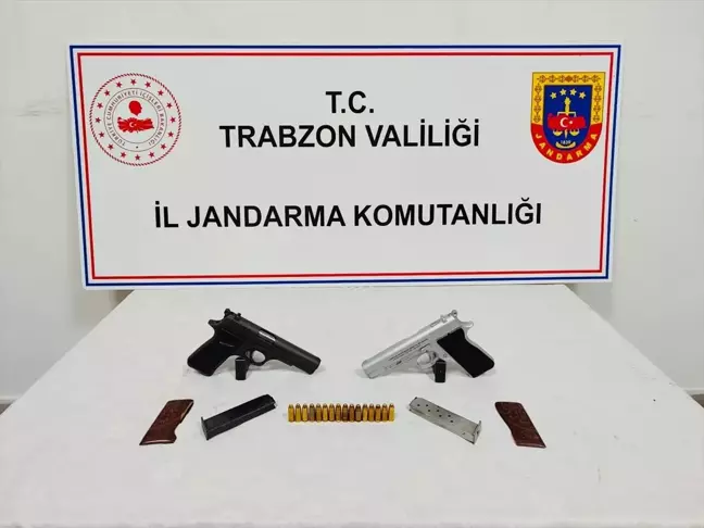 Trabzon'da Kaçak Silah Operasyonu: 2 Gözaltı