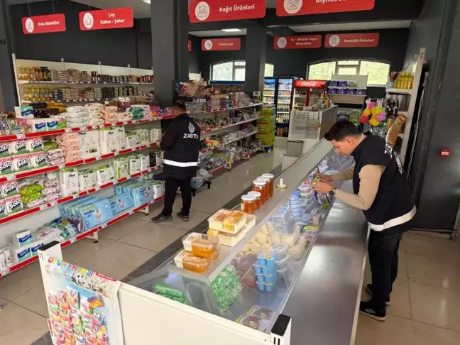 Erzincan'da Marketlerde Gıda Denetimi Yapıldı