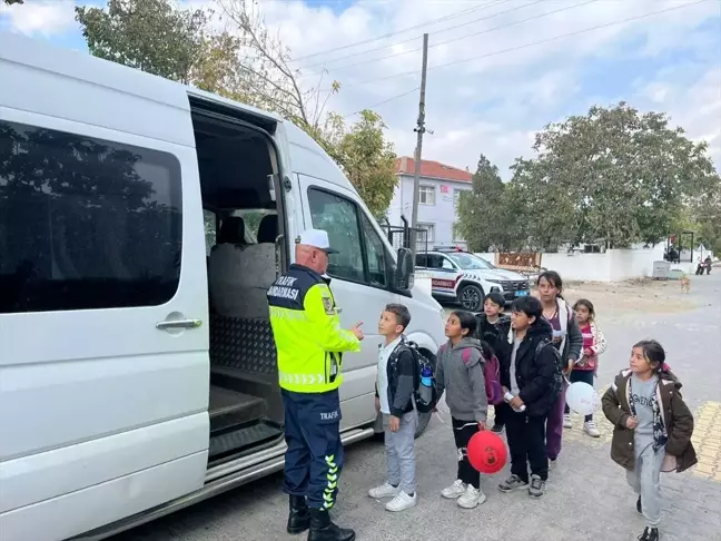 Edirne'de Okul Servisleri Denetlendi