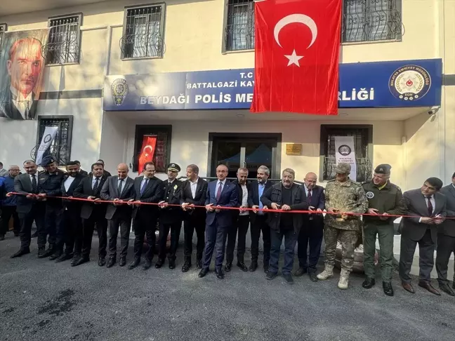 Malatya'da Yeniden İnşa Edilen Polis Merkezi Açıldı