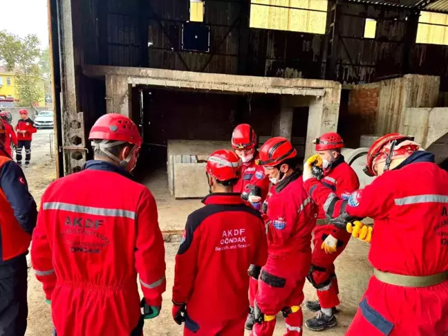 Gönen Doğal Afetler Arama ve Kurtarma Derneği, 1. Derece Müdahale Yetkisi Kazandı