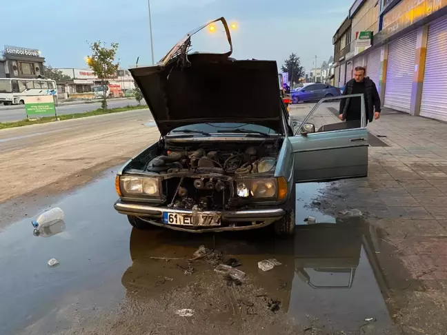 Alkollü Şahıs İki Kez Otomobilini Yakmaya Çalıştı