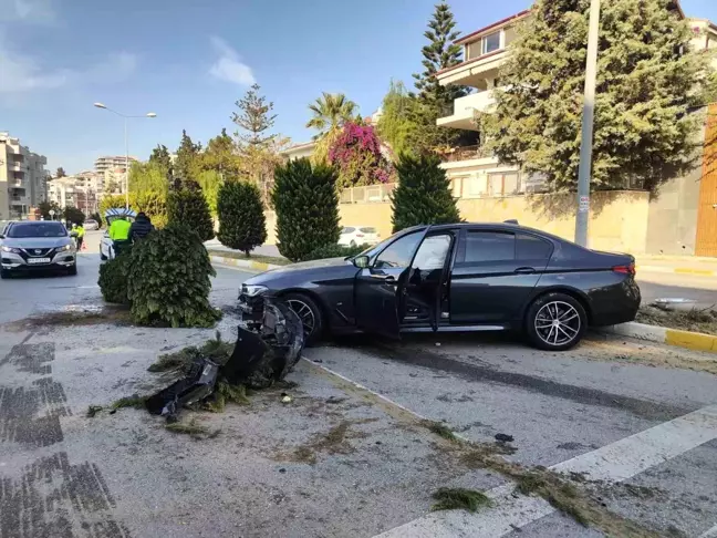 15 Yaşındaki Sürücü Aşırı Hızla Kaza Yaptı