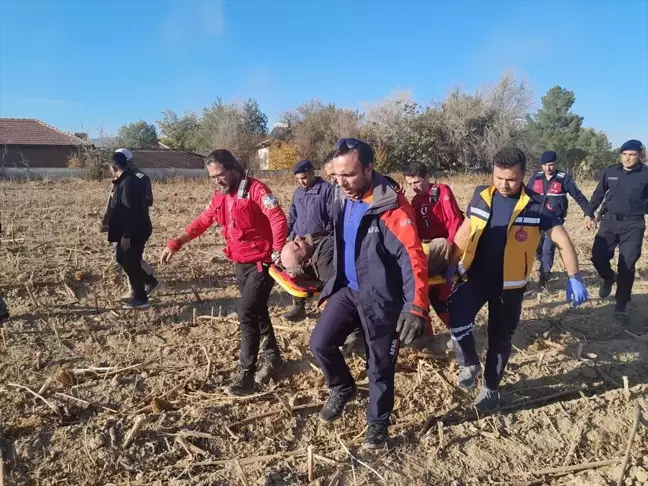 83 Yaşındaki Kayıp Adam Tarlada Bulundu