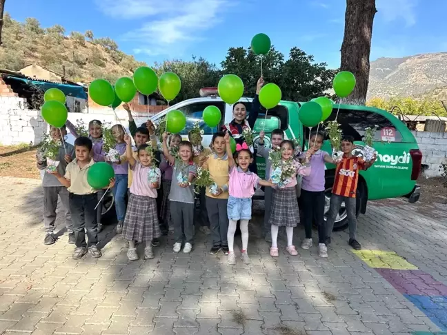 Jandarma Ekiplerinden Öğrencilere Doğa Sevgisi Aşılamak İçin Etkinlik